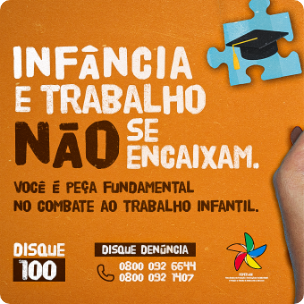 Combate ao Trabalho Infantil - puzzle online