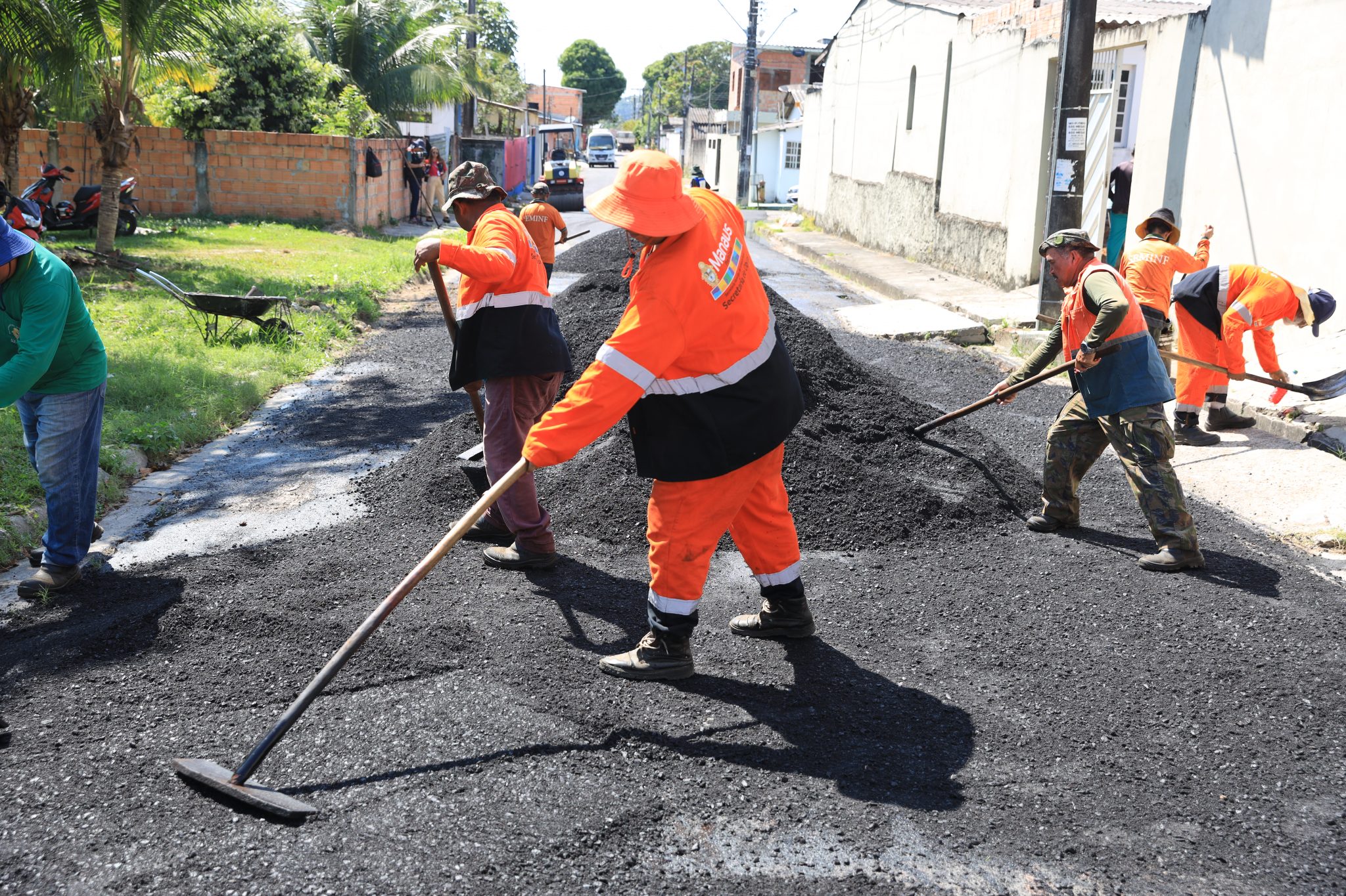 Prefeitura De Manaus Intensifica As Obras De Infraestrutura No Bairro